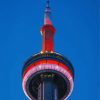 Beautiful Cn Tower paint by numbers