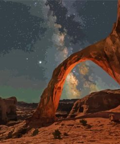 Big Bend National Park Night Sky paint by number