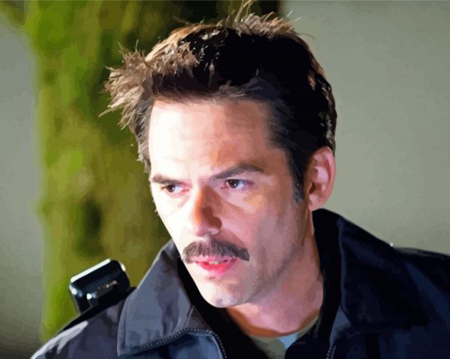 Billy Burke Twilight Charlie Character paint by number