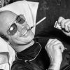 Black And White Hunter Stockton Thompson paint by numbers