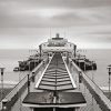 Black And White Bournemouth Pier paint by numbers