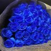 Blue Bouquet paint by number