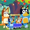Bluey Family paint by number