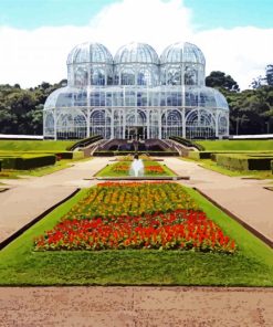 Botanical Garden Of Curitiba paint by number