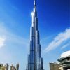 Burj Khalifa Skyline paint by number