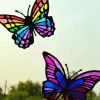 Butterfly Suncatchers paint by number