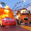 Cars 2 Animated Movie paint by numbers