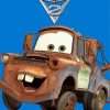 Cars 2 Character paint by numbers