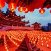 Chinese New Year Lanterns paint by number