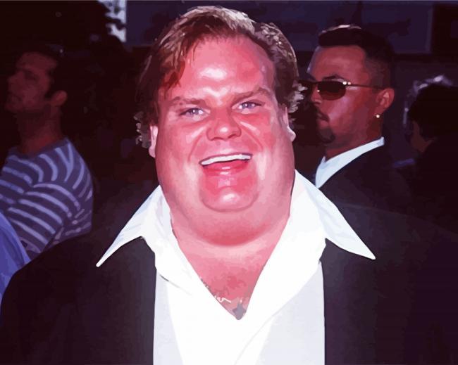 Chris Farley paint by number