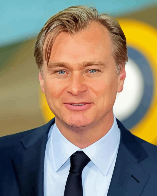 Christopher Nolan Film Director paint by number
