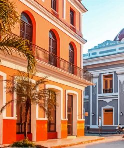 Cienfuegos Buildings paint by numbers