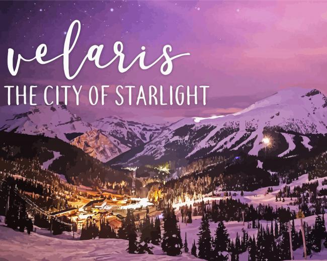 City Of Starlight Velaris paint by number