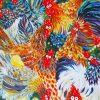 Cute Colorful Chikens Art paint by numbers