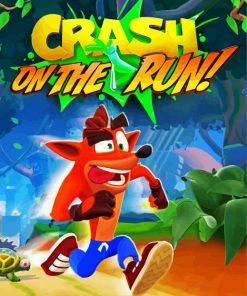 Crash On The Run paint by number