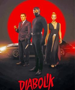 Diabolik Poster paint by number