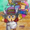 Dr Slump Characters paint by number