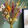 Dried Flowers In Vase paint by number