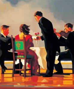 Elegy For A Dead Admiral By Jack Vettriano paint by numbers