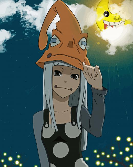 Eruka Frog Soul Eater Anime Character paint by number