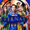 Eternals Superheroes Movie paint by number