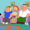 Family Guy Animation Art paint by numbers