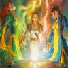 Aes Sedai Characters Art paint by numbers