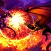 Breathing Fire By Dragons paint by number