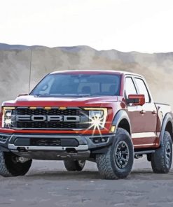 Ford F 150 Truck paint by number