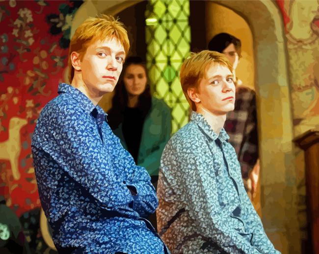 Fred Et George Weasley From Harry Potter paint by numbers