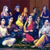 Galaxy Of Musicians By Raja Ravi Varma paint by number