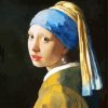 Girl With The Pearl Earring paint by numbers