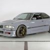 Grey Bmw E36 paint by numbers