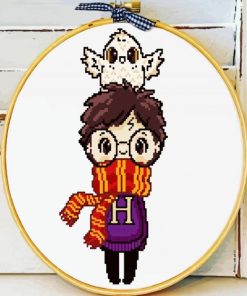 Harry Potter Cross Stitch paint by number