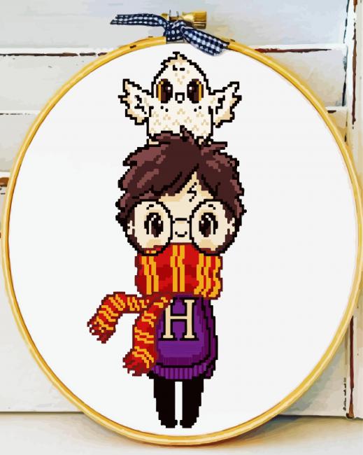 Harry Potter Hogwarts Paint By Numbers