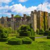 Hever English Castle And Gardens paint by numbers