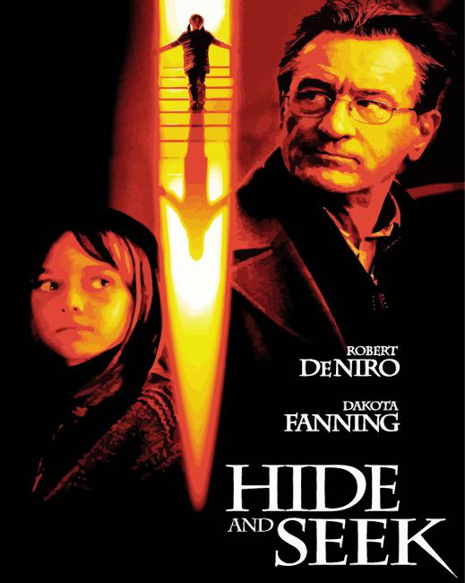 Hide And Seek Film Poster paint by numbers
