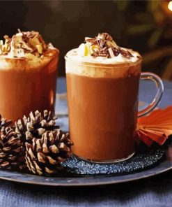 Hot Chocolate Drinks paint by number