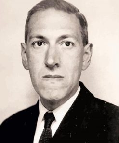 Howard Phillips Lovecraft paint by numbers