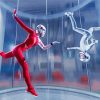 Indoor Skydiving paint by numbers