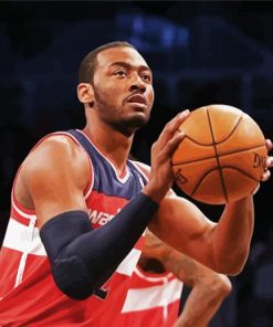 John Wall Wizards Player paint by number