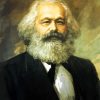 Karl Marx Portrait Art paint by numbers