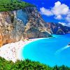 Lefkada Island Beach paint by number
