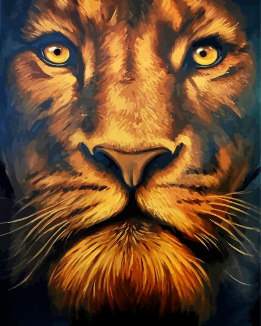Lion Of Judah Art paint by numbers