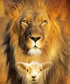 Lion Of Judah Poster paint by numbers