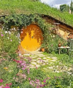 Magical Hobbiton In The Shire paint by number