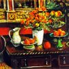 Marigolds And Fruits Margaret Olley paint by numbers