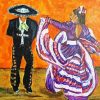 Mexican Latin Dance paint by number