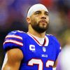 Micah Hyde Bills Buffalo paint by number
