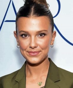 Millie Bobby Brown Actress paint by number